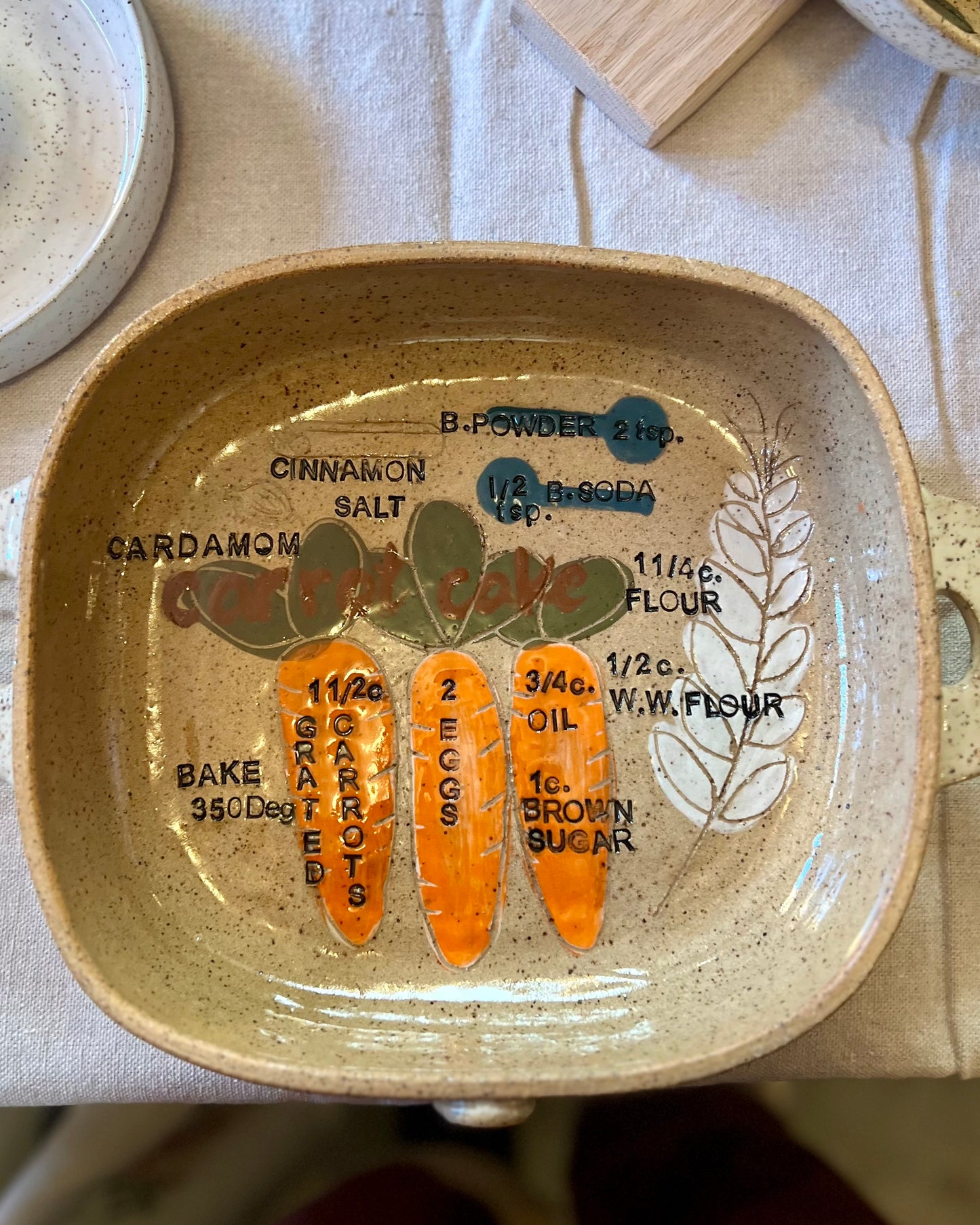 Custom Baking Dish