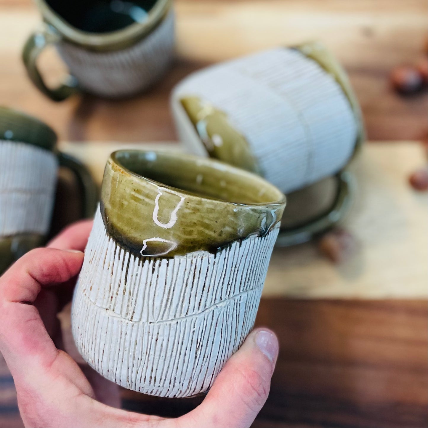 Sgrafitto Mugs